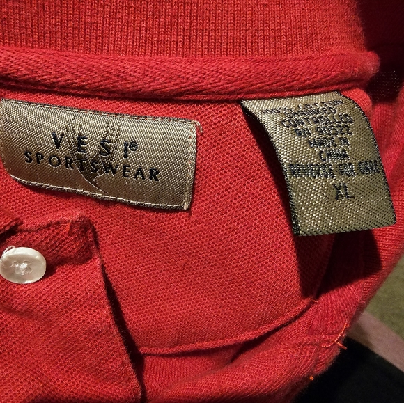 Men's XL GA Bulldogs Long Sleeve Tee Sweater Collared Polo - Picture 4 of 4